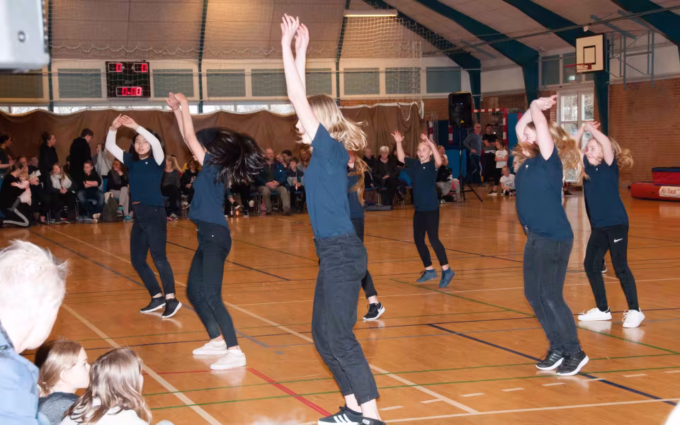Fra gymnastikopvisningen