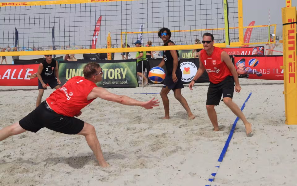 Semifinaler i beachvolley ved Henne