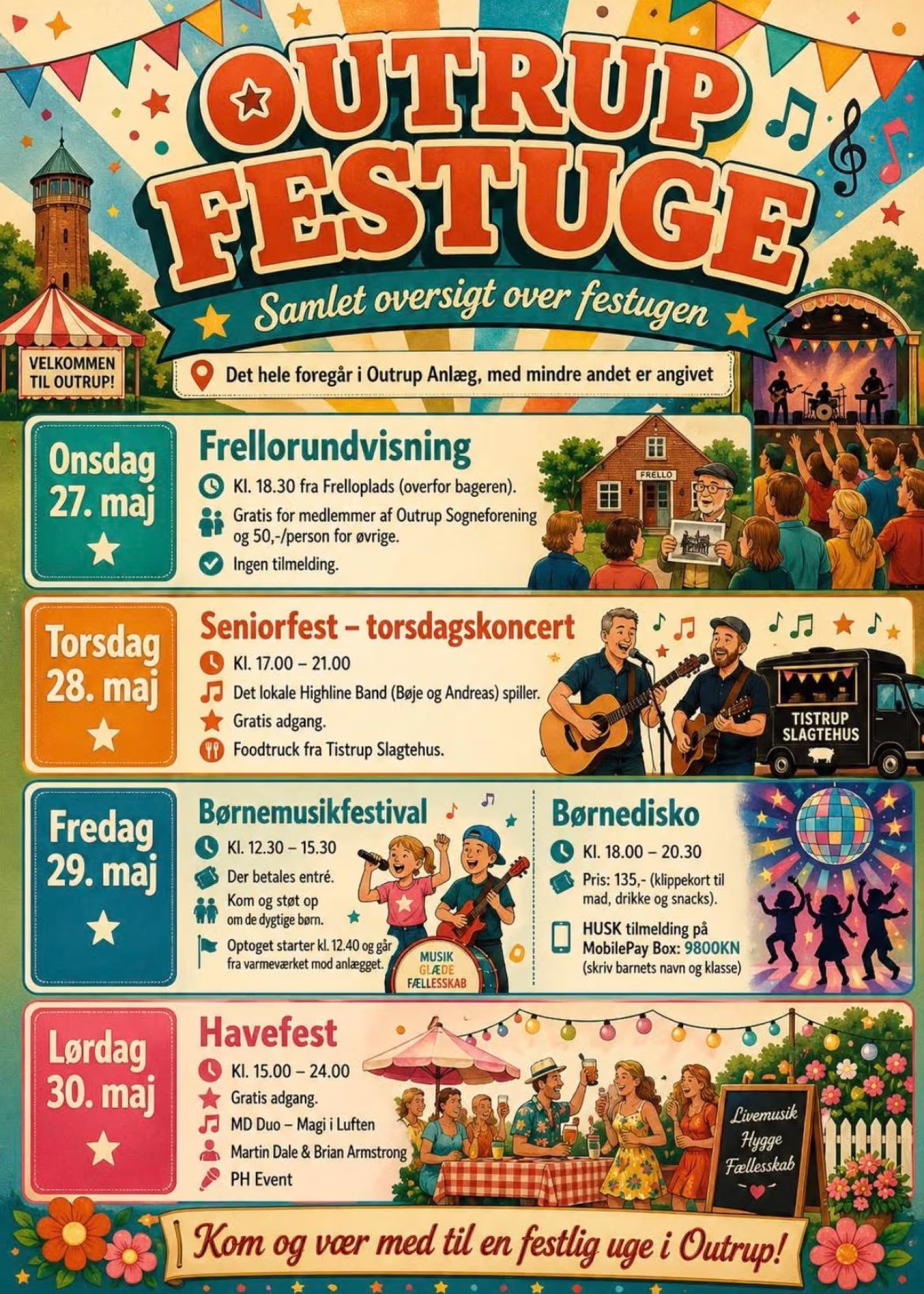Fest og fællesskab i Outrup