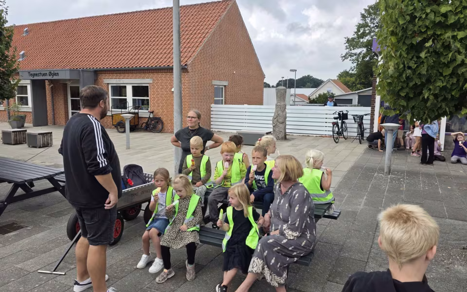 Billeder fra festlig indvielse af Tistrup By-Strand