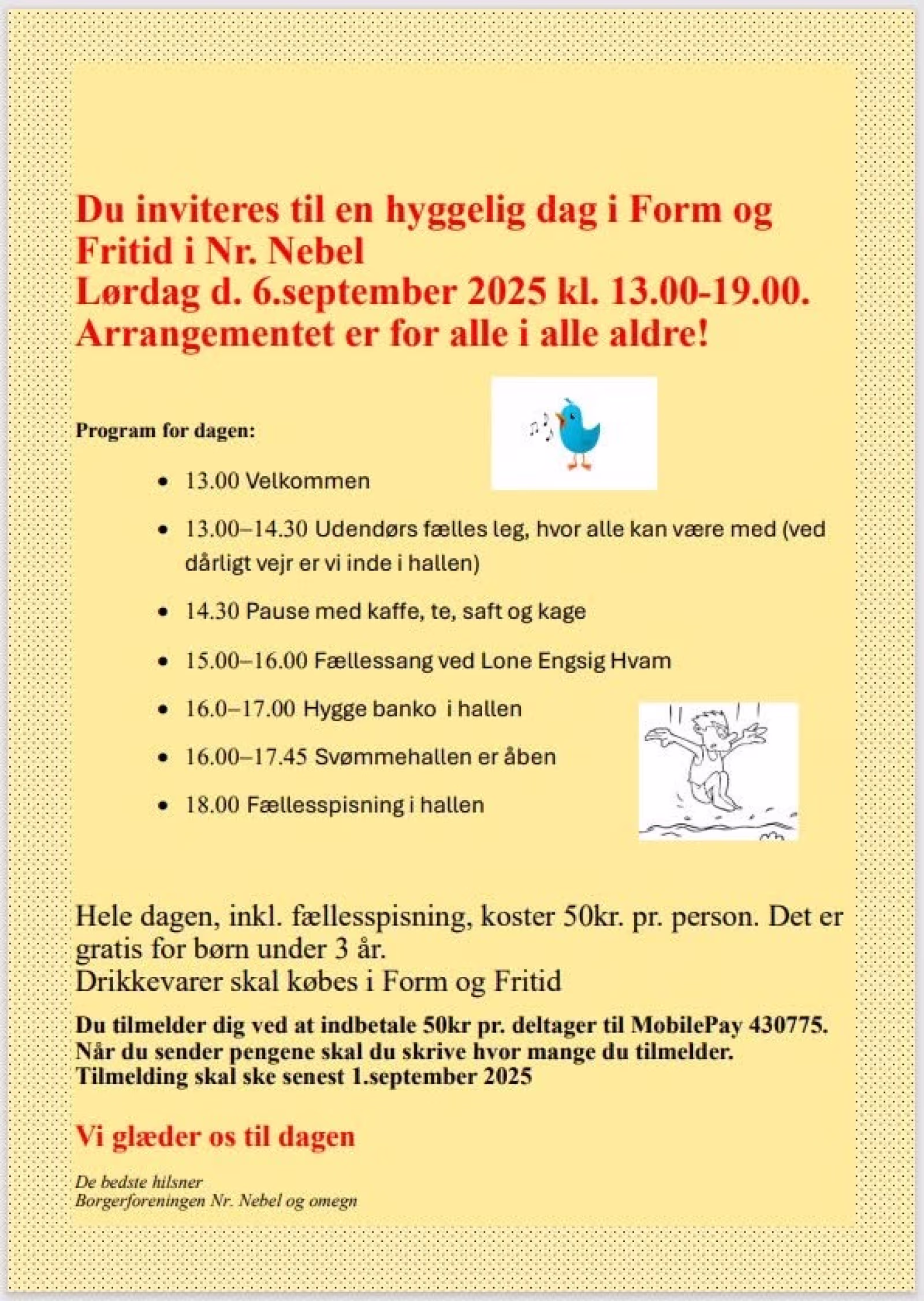 Hyggedag for alle i Nr. Nebel