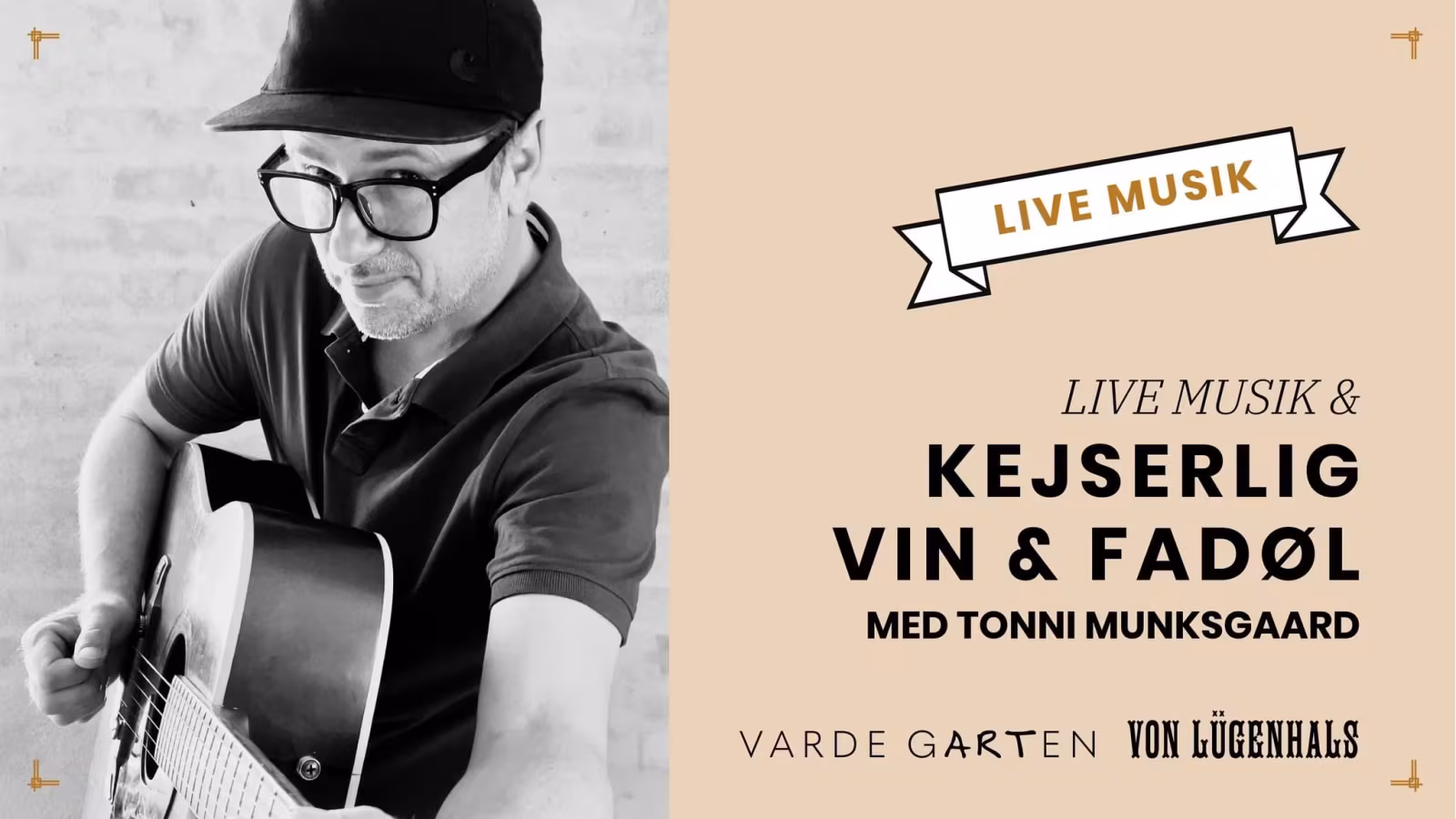 Live musik med Tonni Munksgaard
