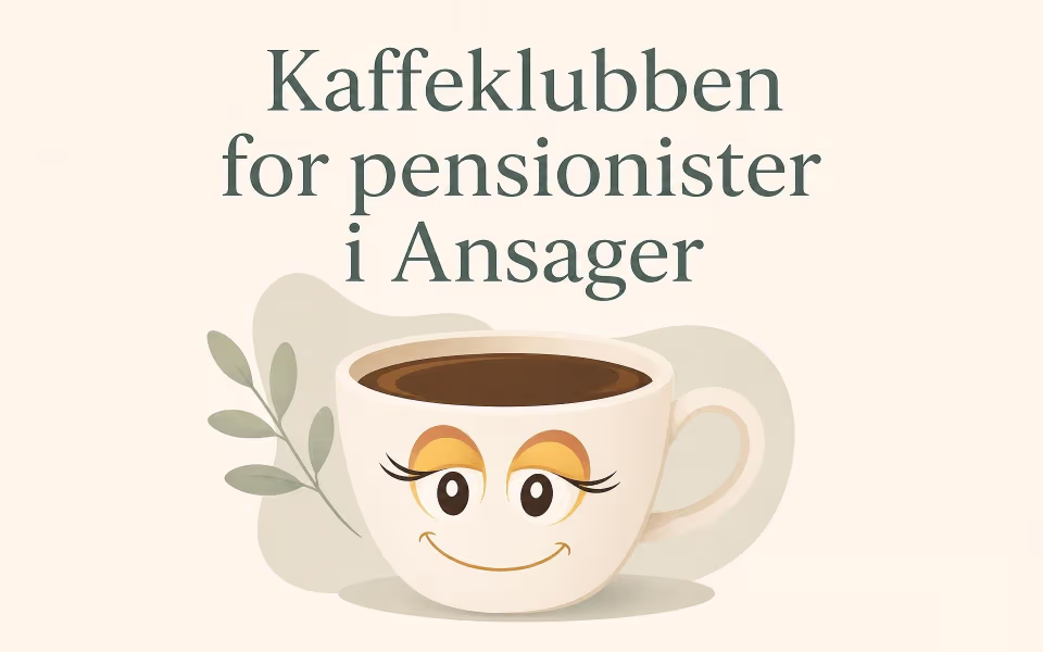 Kaffeklubben for pensionister i Ansager