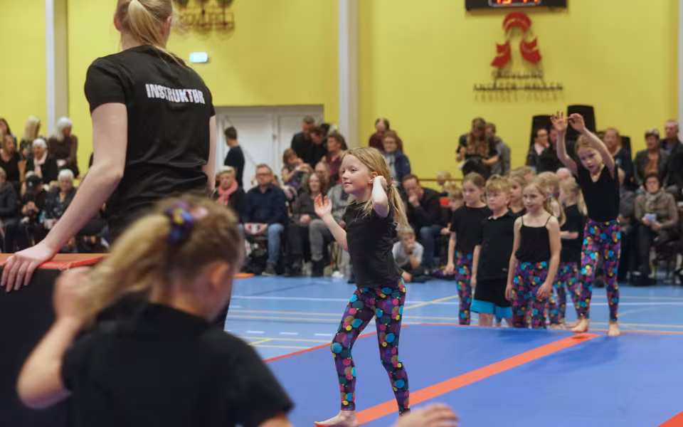Gymnastikopvisning 2019