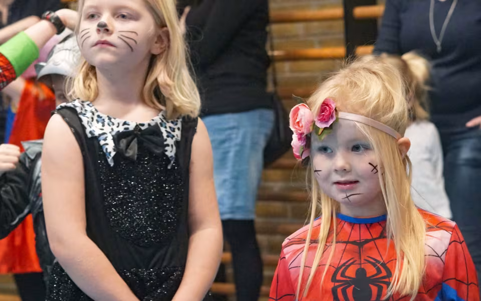 De fineste, farligste og mest kreative kostumer blev fundet frem til fastelavnsfesten på Ansager skole