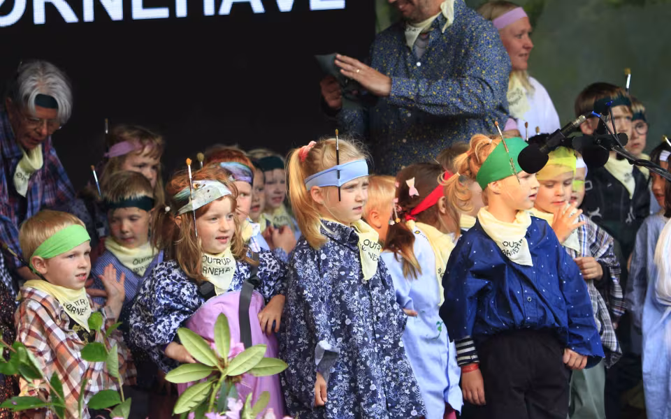 Børnemusik festival i Outrup strålende succes