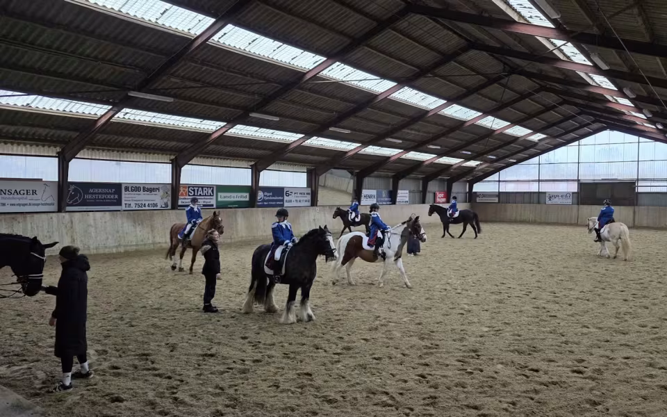 Ølgod & Omegns Rideklub fejrede 50-års jubilæum med taler, opvisning og fællesskab.