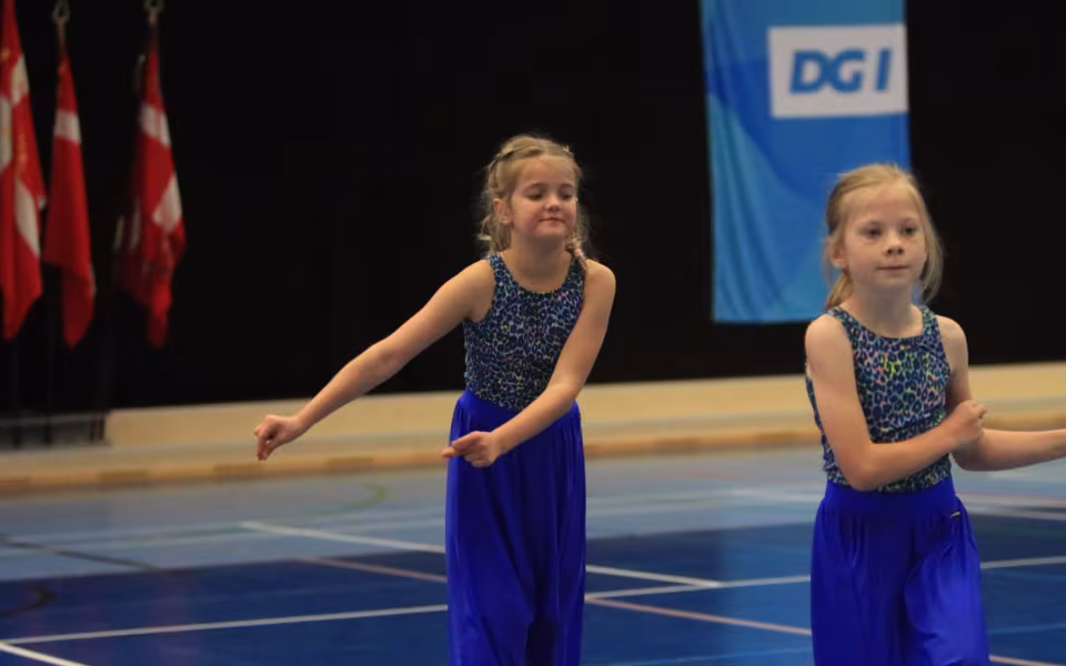 Mini Dancers Fra Outrup Strålede