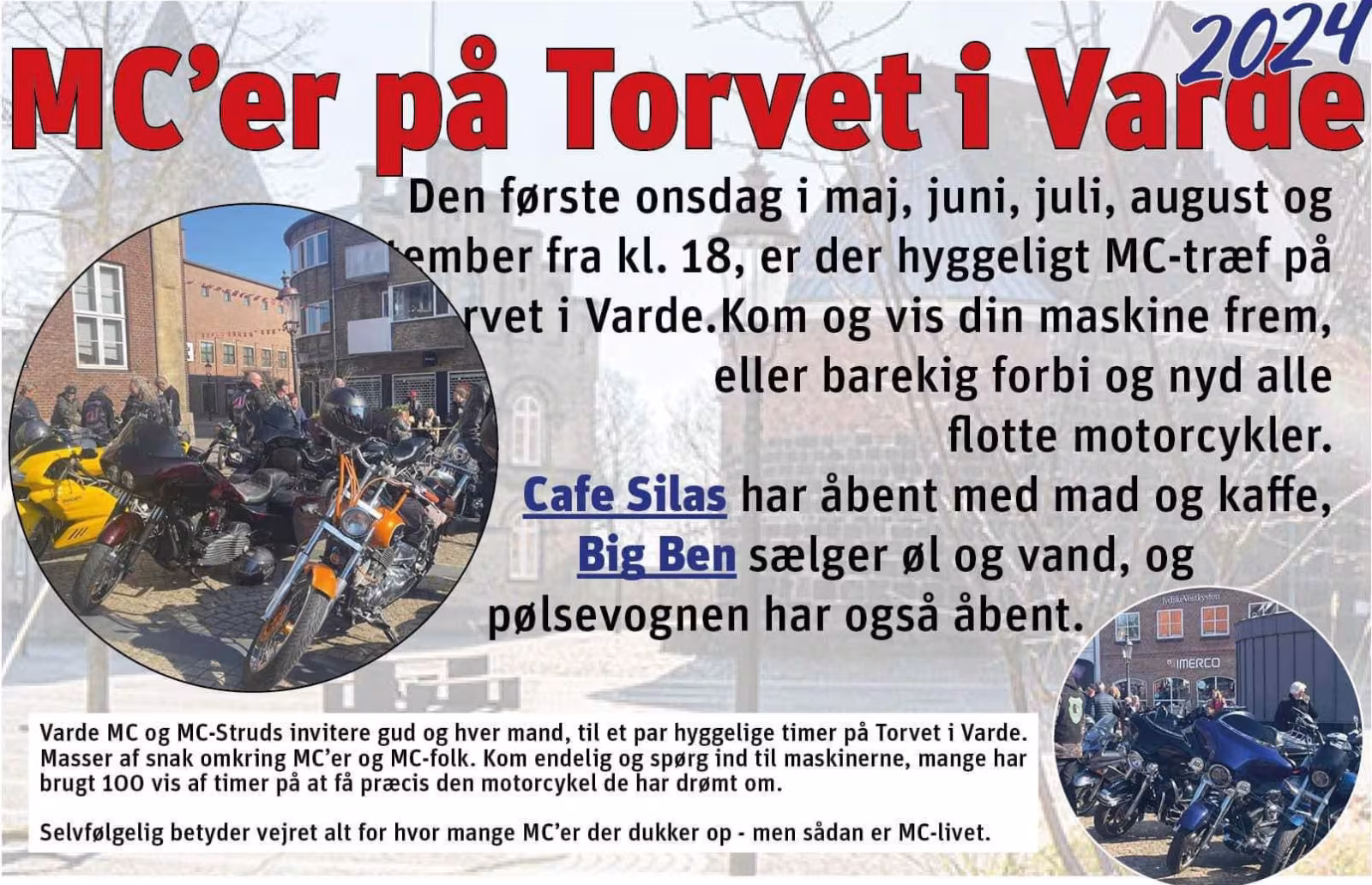 MCér på torvet i Varde