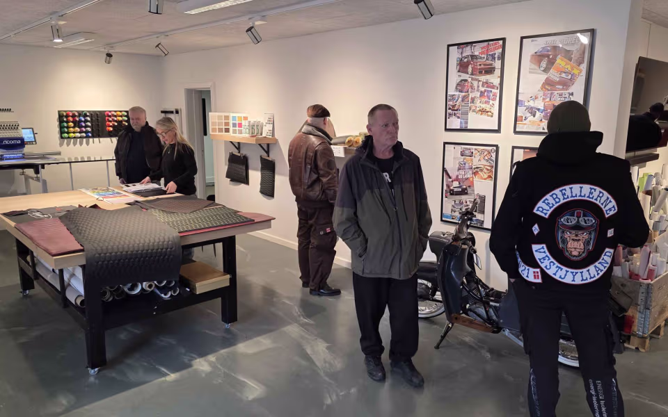 Stor interesse ved åbent hus hos AP Polstring
