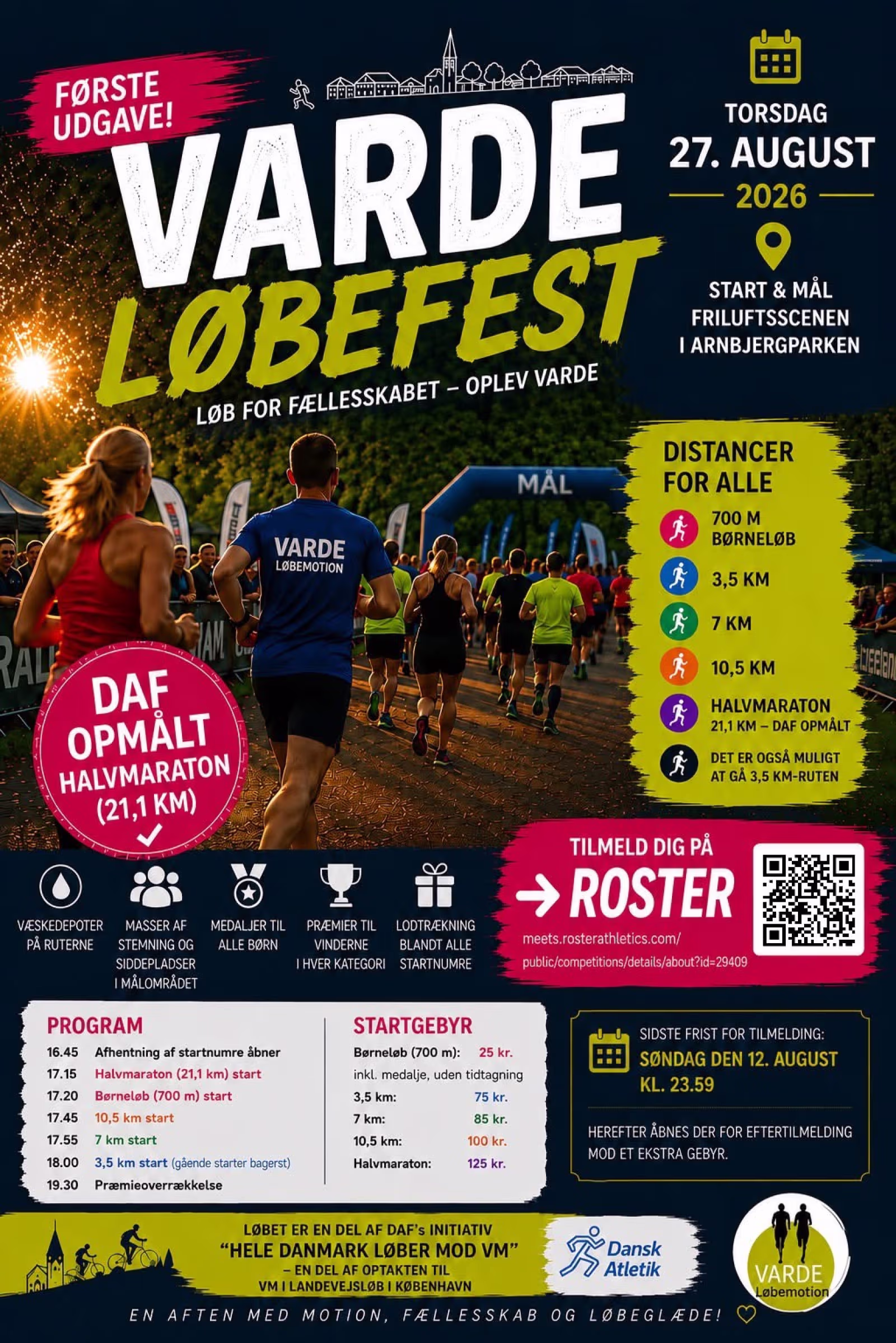 Varde inviterer til løbefest