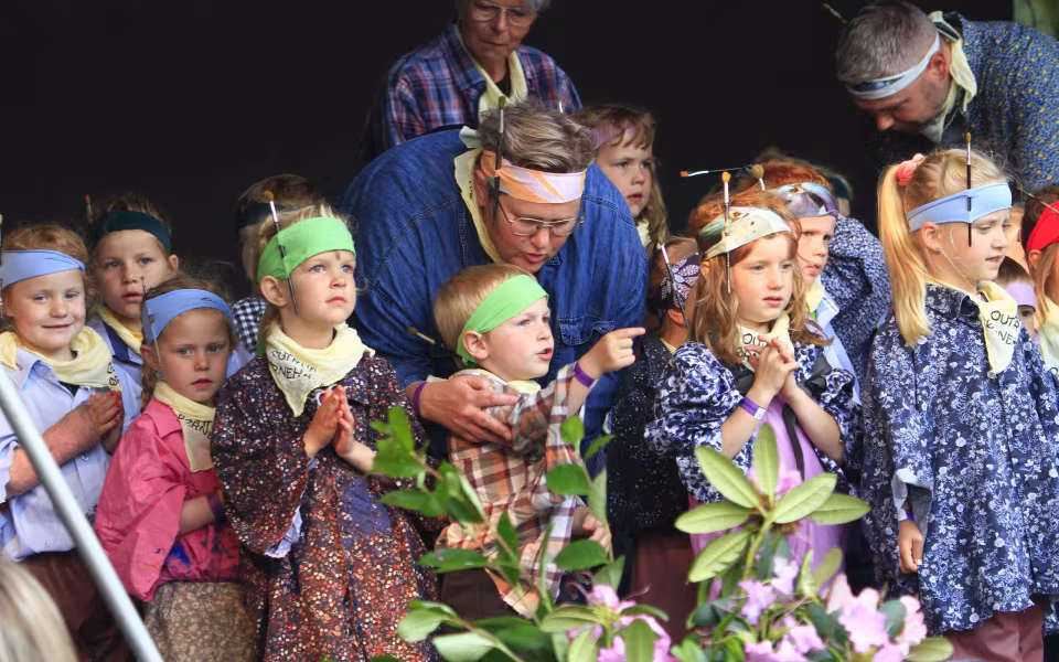 Børnemusik festival i Outrup strålende succes