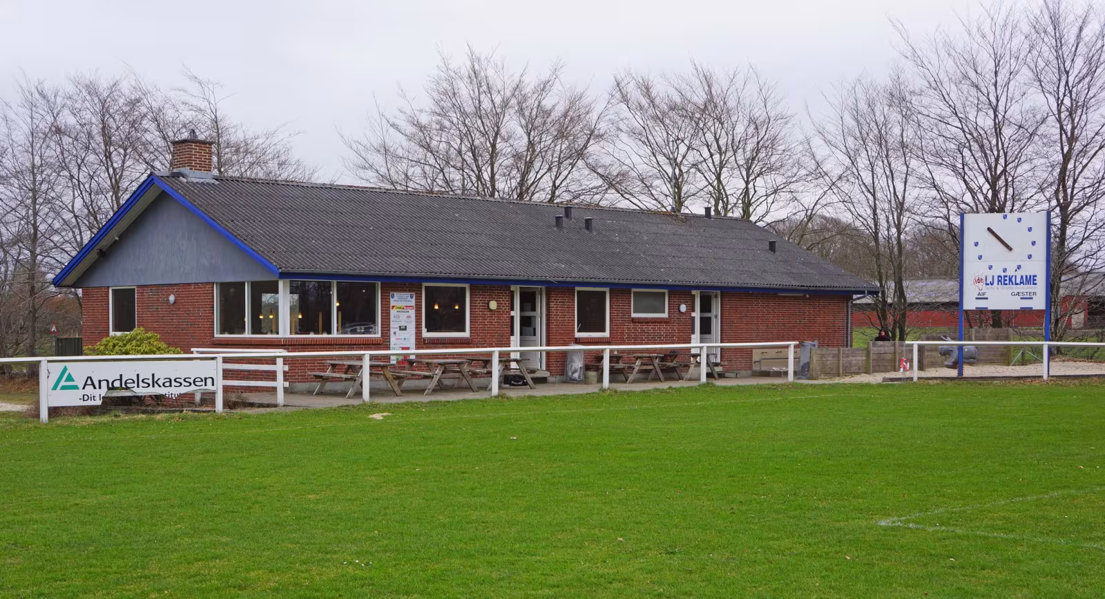 Fodboldklubhus på Grødevej