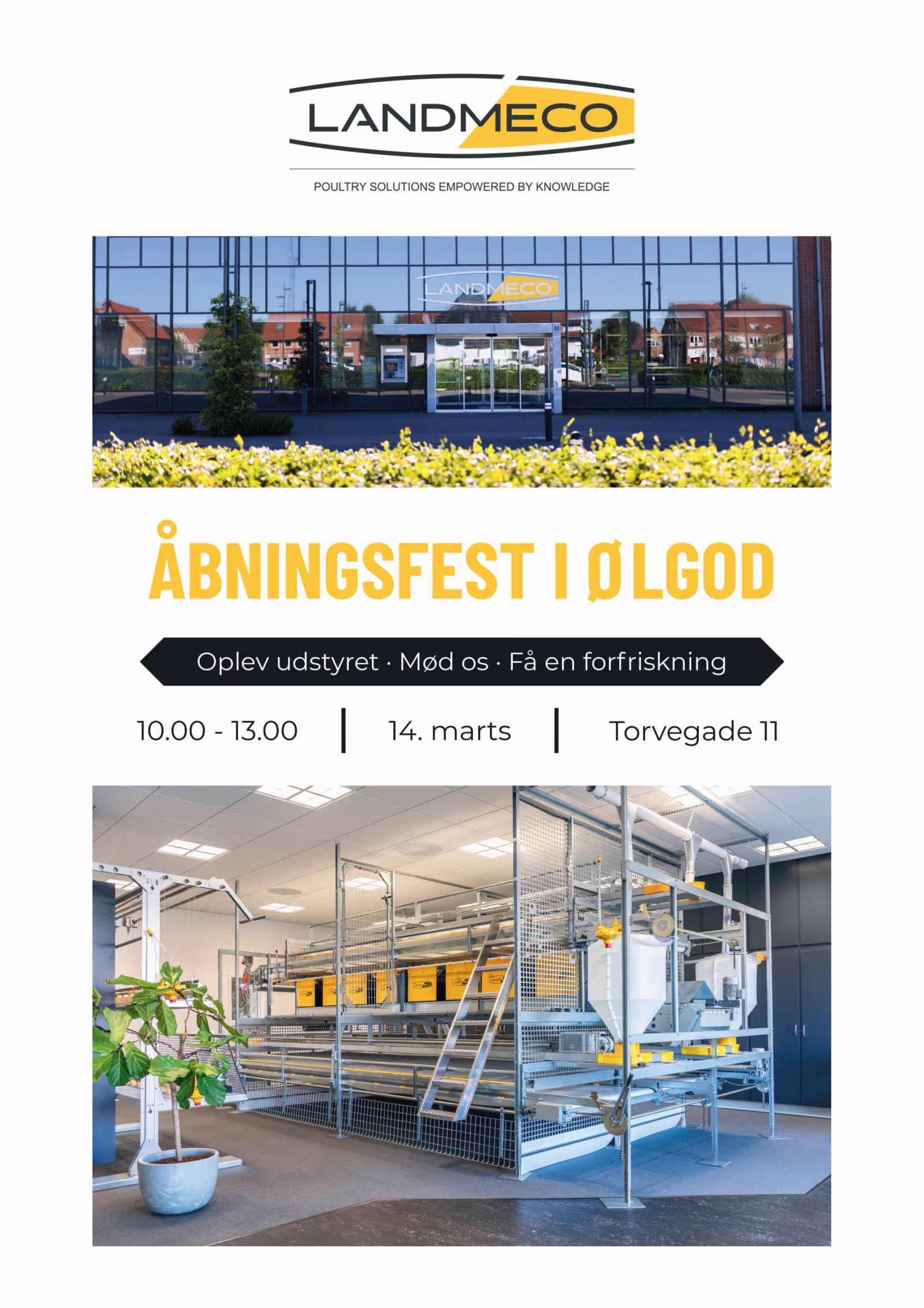 LANDMECO - Åbningsfest i Ølgod - Se film