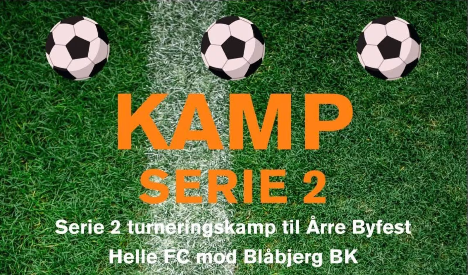 Serie 2 fodbold - Helle FC møder Blåbjerg BK i første turneringskamp