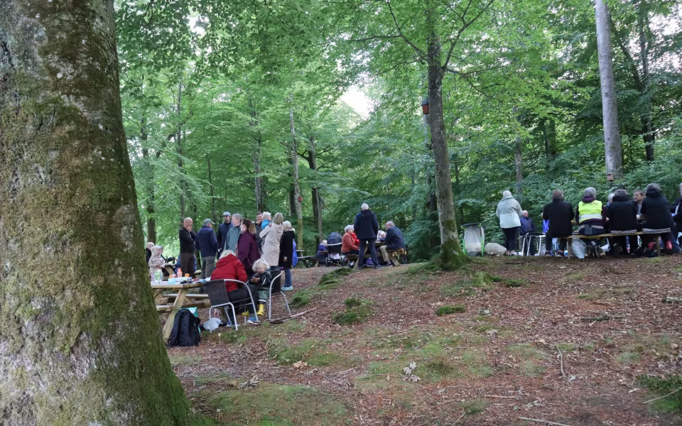 Sankt Hans aften ved Letbæk Sø 2025