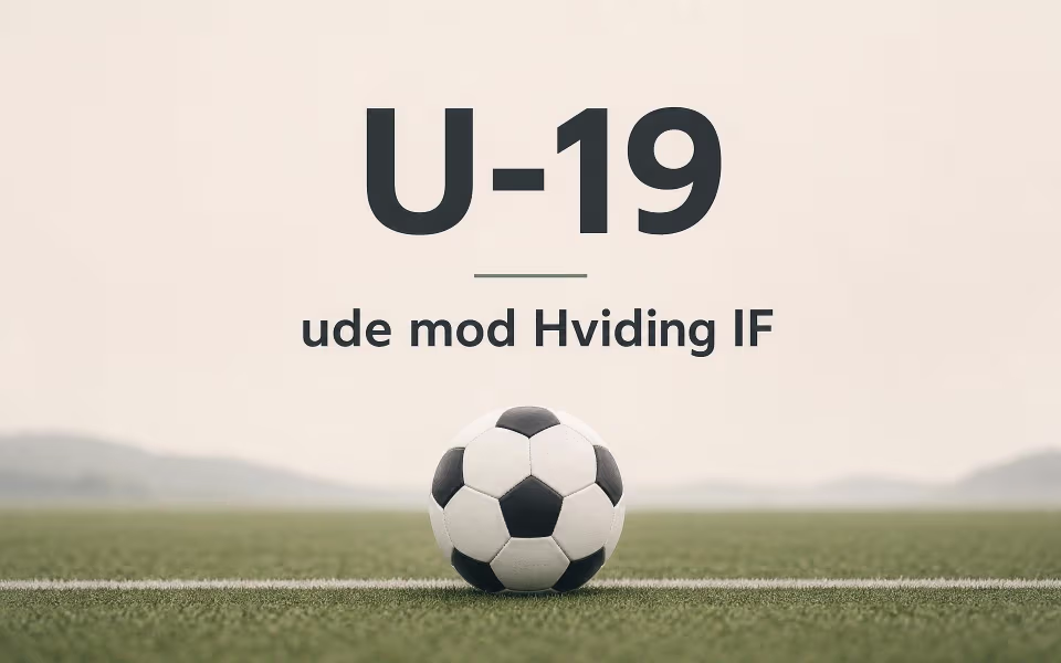 U-19 ude mod Hviding IF