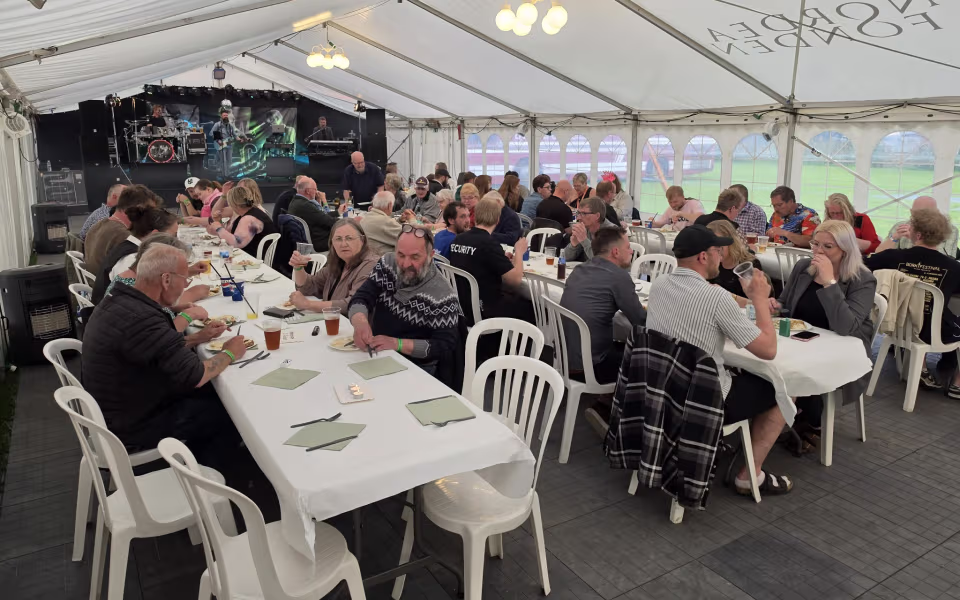 Ved Landsbyfesten i Gårde, var der også i år en god stemning og sommervejret viste sig også fra sin bedste side.