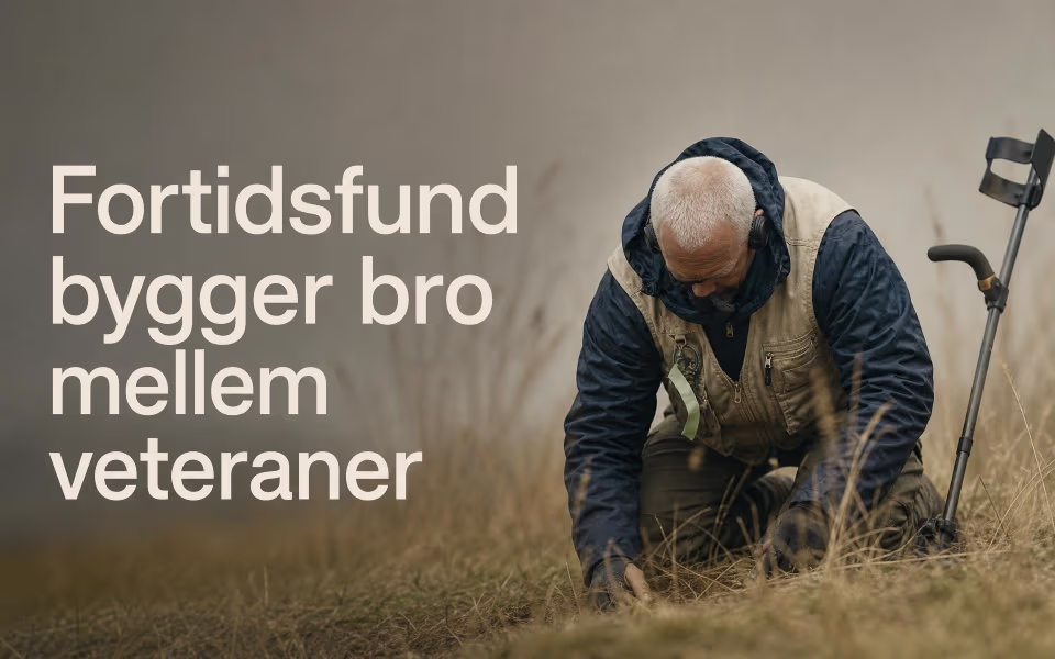 Fortidsfund bygger bro mellem veteraner