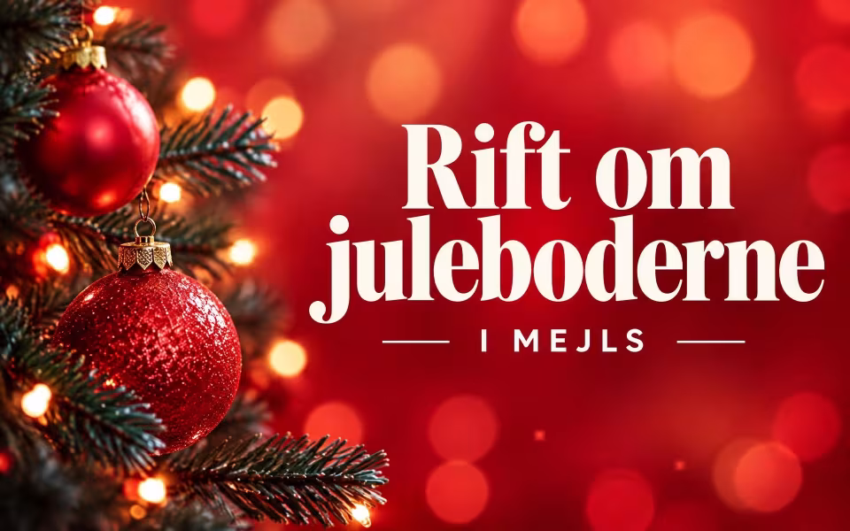 Rift om juleboderne i Mejls
