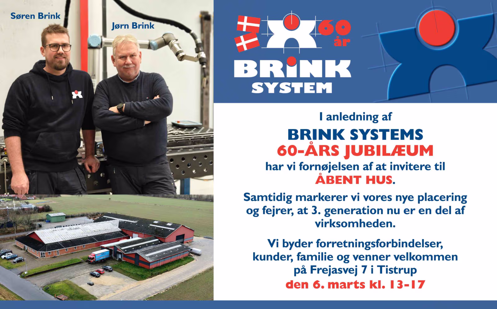 BRINK SYSTEMS 60-ÅRS JUBILÆUM...