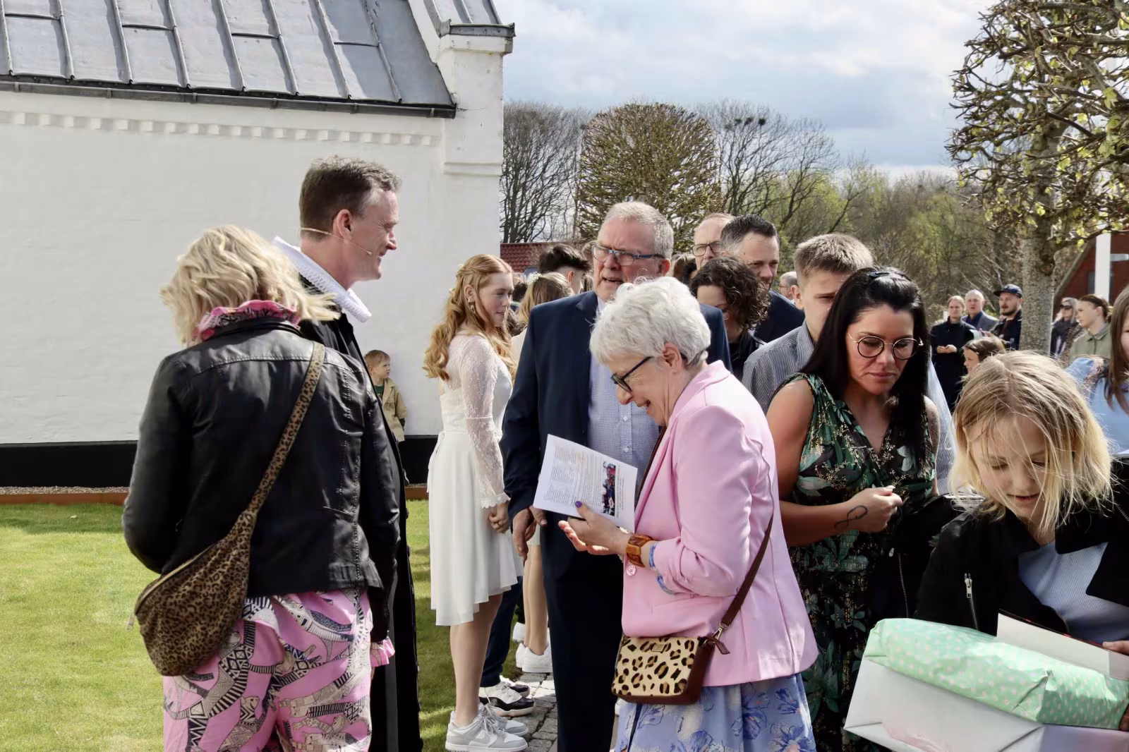 Solrig konfirmation i Outrup Kirke
