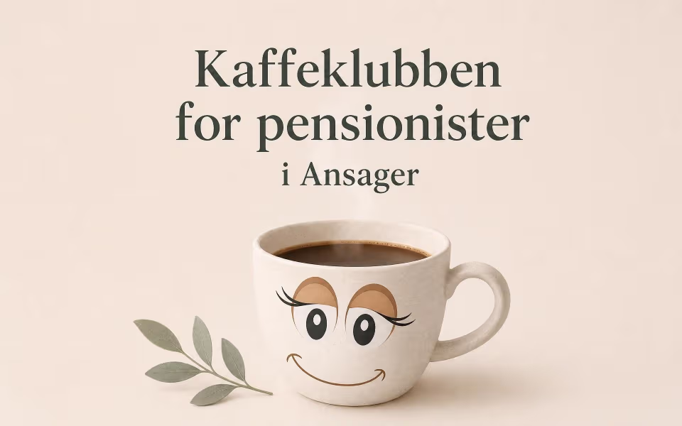 Kaffeklubben for pensionister i Ansager