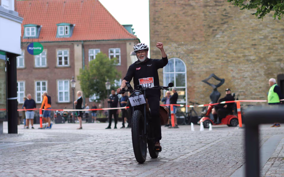 Sponsorløb skabte fest på torvet