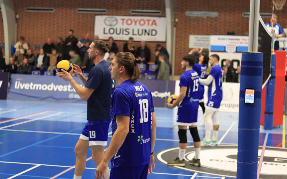 Europæisk volleyball vender tilbage
