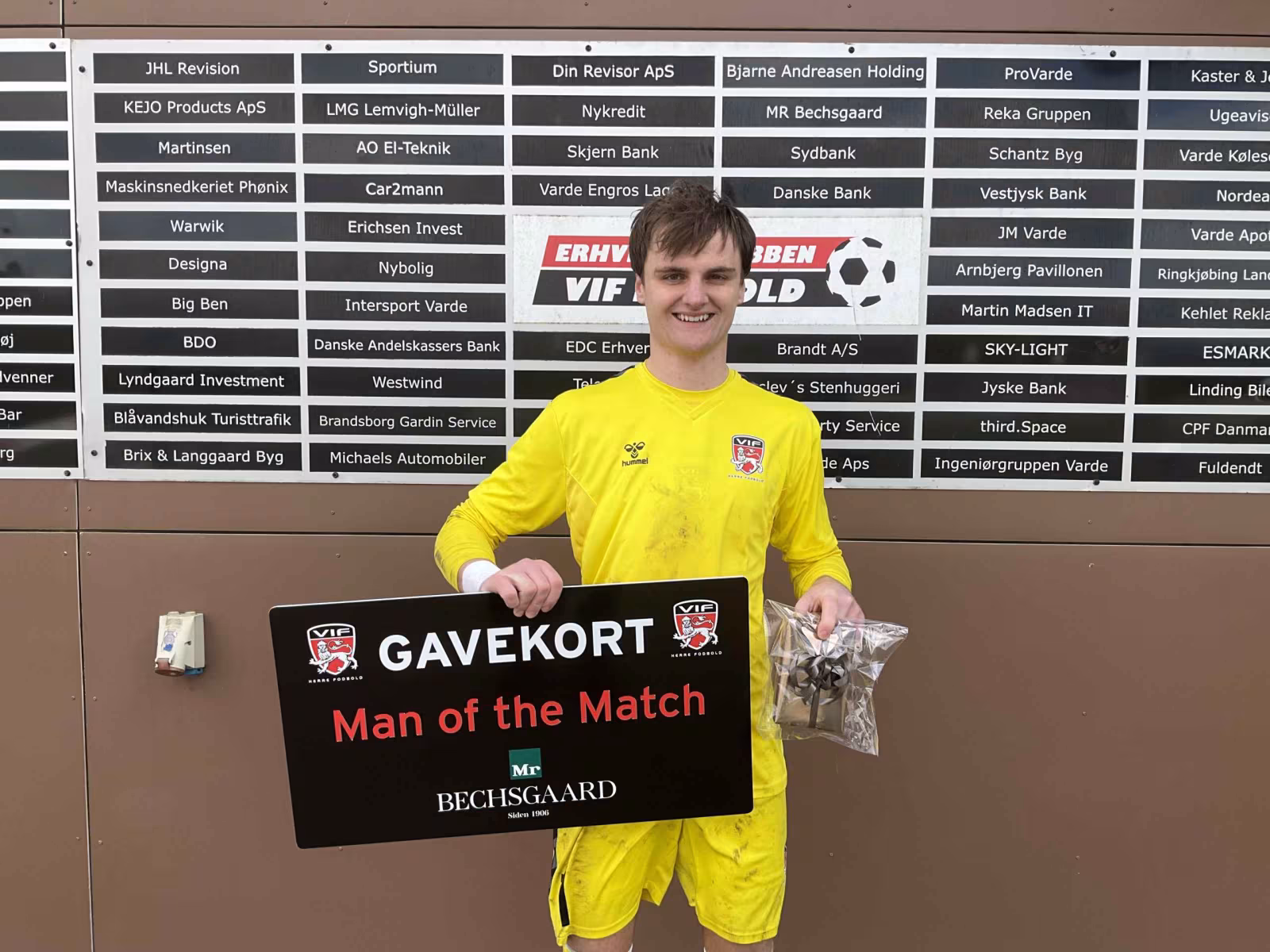 Oliver Bebensee Man of the match