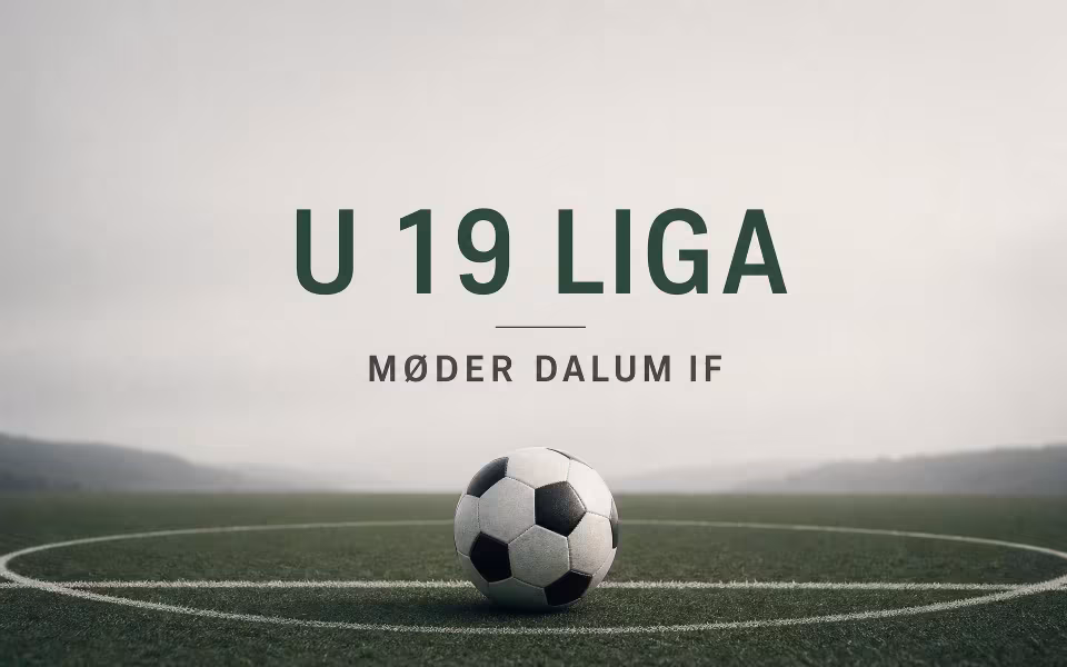 U 19 Liga møder Dalum IF
