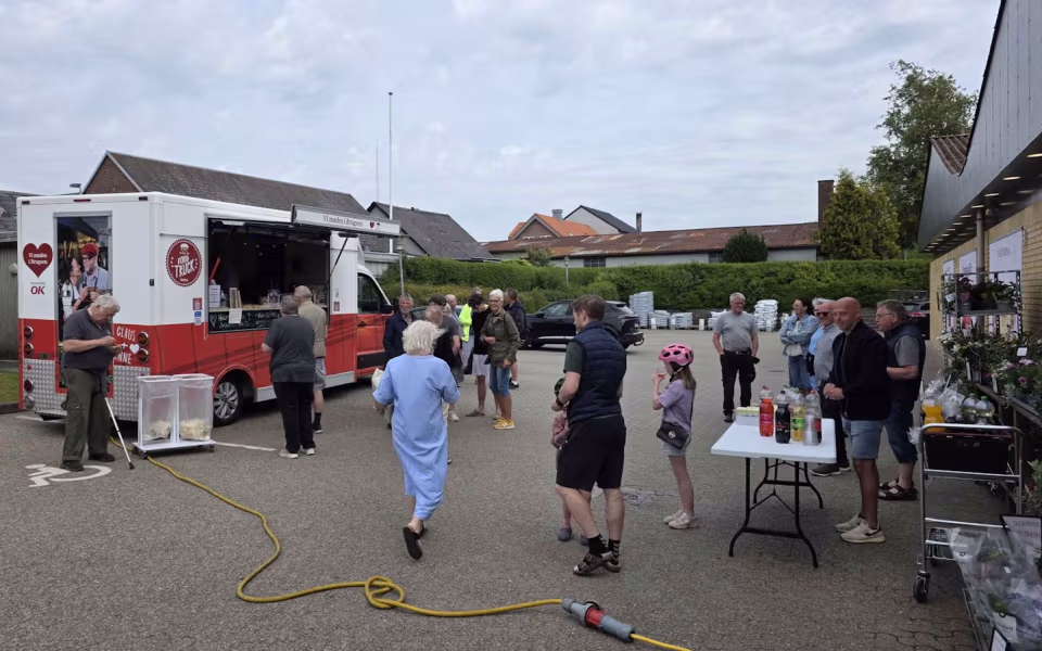 Kæmpe åbningsfest i Brugsen Tistrup i dag efter ombygning