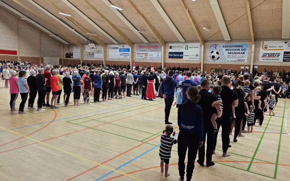 Fra årets Gymnastikopvisning 2025 og ØGU-prisen i Ølgod Hallerne