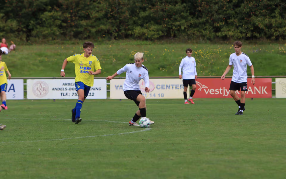 U-19 drenge fordobler point med remis