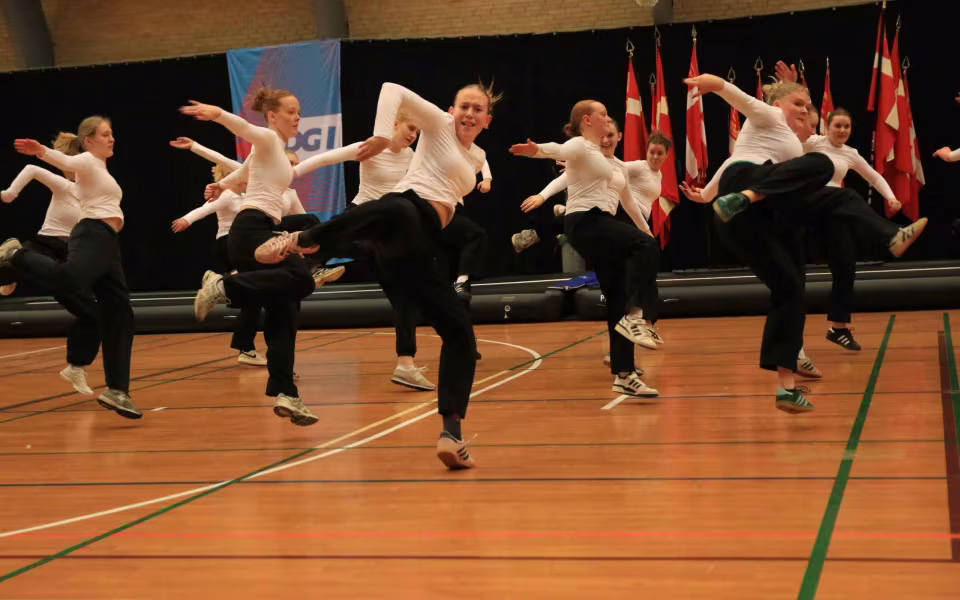 DGI opvisningsweekend  i gang