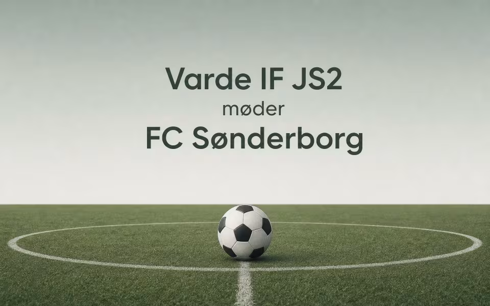 Varde IF JS2  møder FC Sønderborg