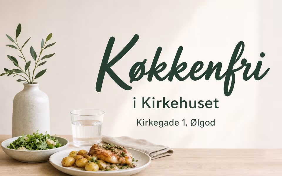 Køkkenfri i Kirkehuset, Kirkegade 1, Ølgod