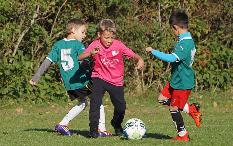 Skovlund/Ansager U9 drenge mødte Krogager B på Skovlund Stadion søndag den 25. september 2022