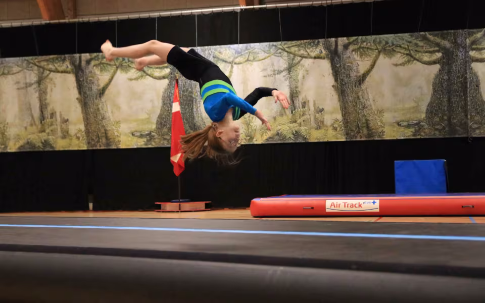 Forårsstemning i Outrup med GUB Gymnastik