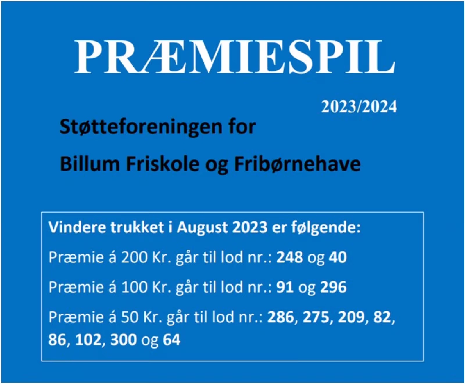 Se om du har vundet