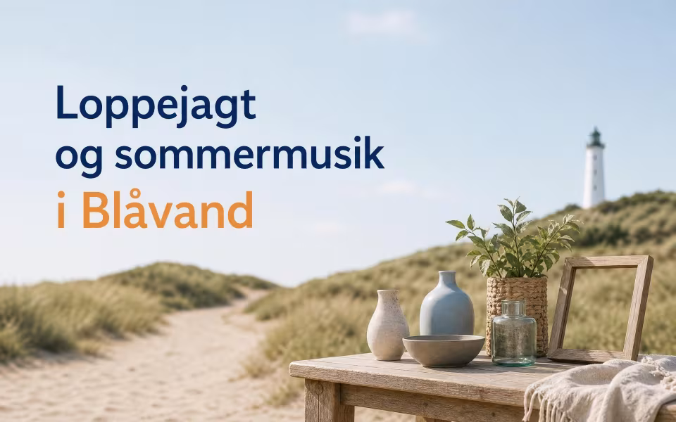Loppejagt og sommermusik i Blåvand