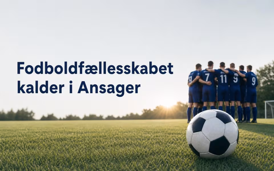 Fodboldfællesskabet kalder i Ansager