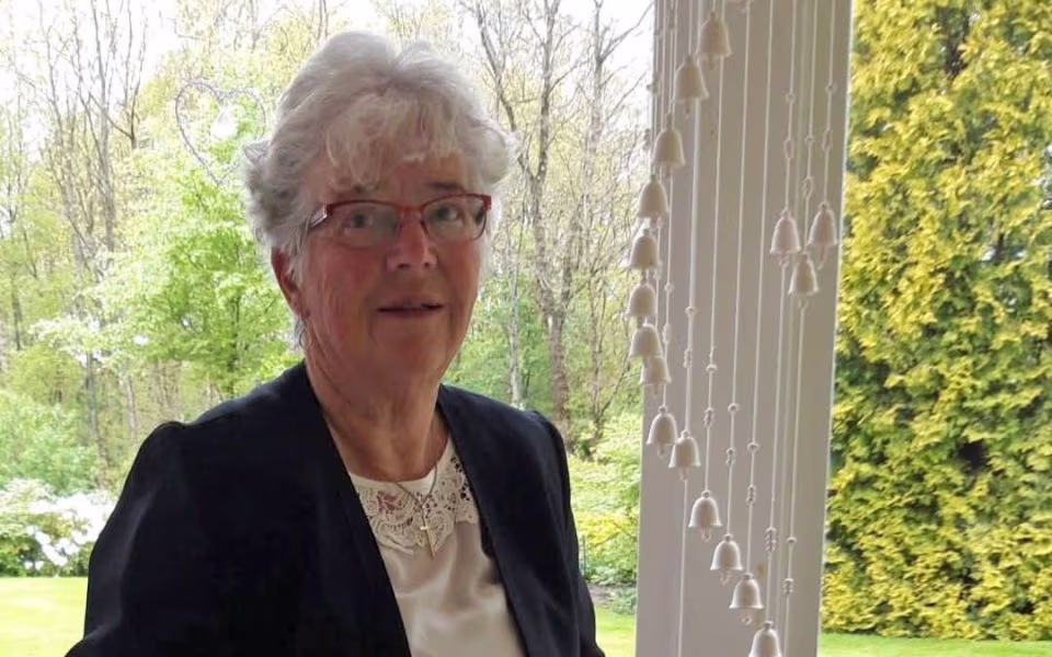 Kirkesanger Ruth Lilian Kristensen fejrer 40 års jubilæum ved Ansager Kirke
