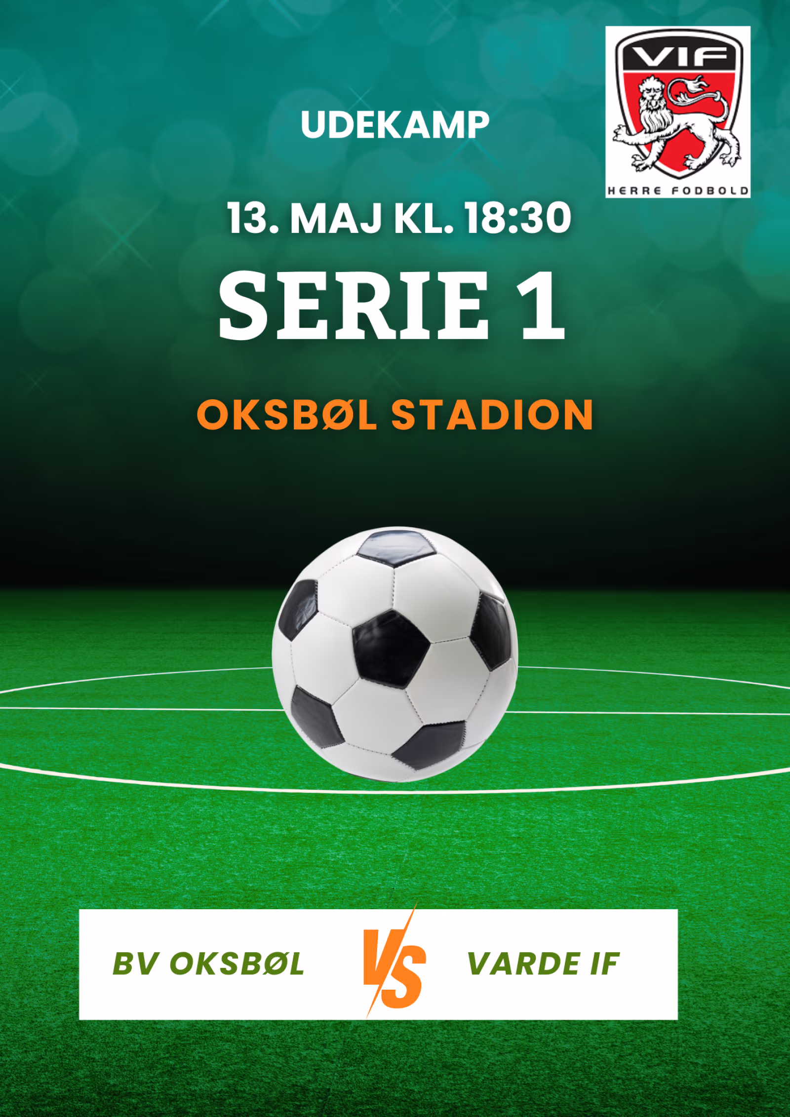 Serie 1 ude mod BV Oksbøl