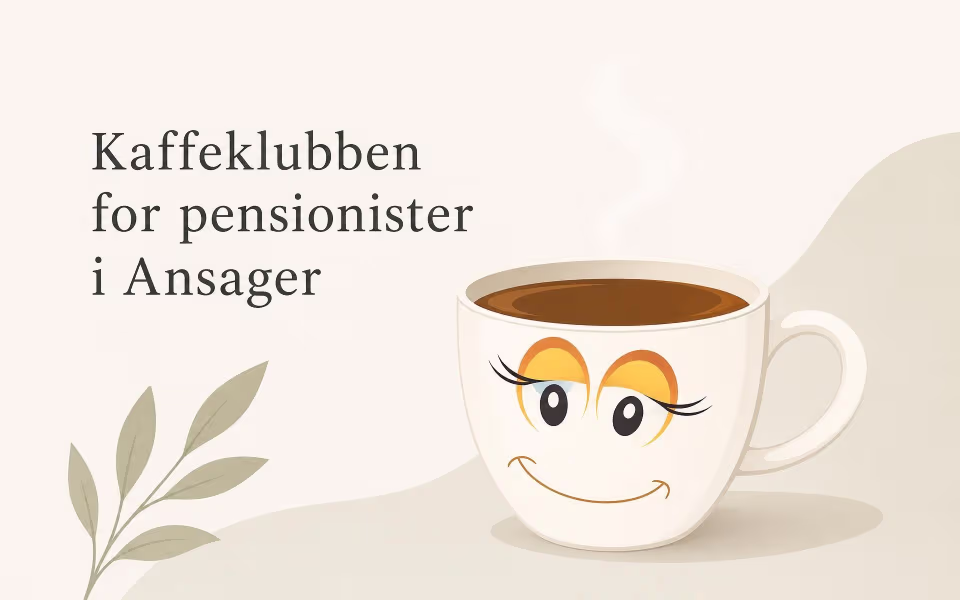 Kaffeklubben for pensionister i Ansager