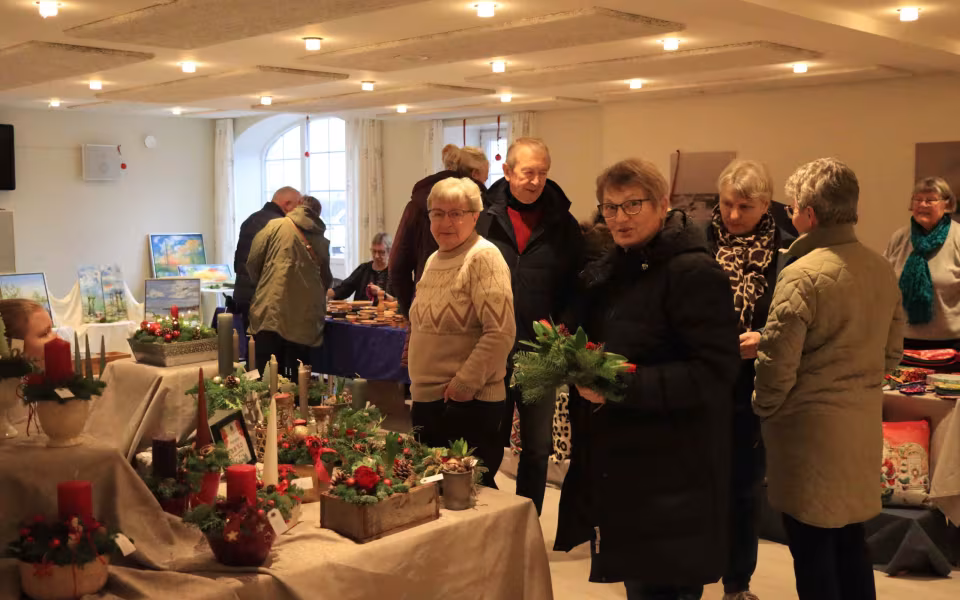 Mange nød julestemning på Axelgaard