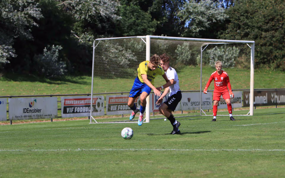 U-19 drenge fordobler point med remis