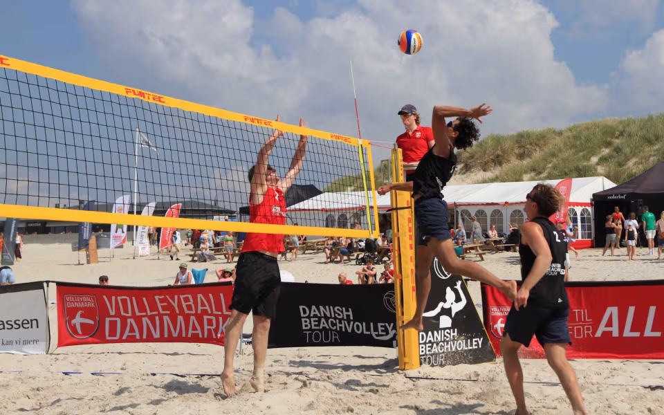 Beachvolleyfest ved Vesterhavet