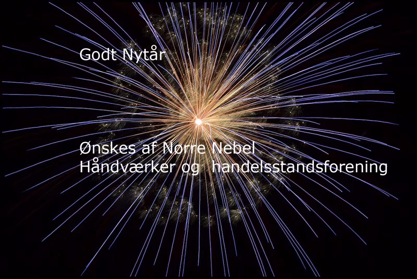 Vi ønsker alle et godt nytår