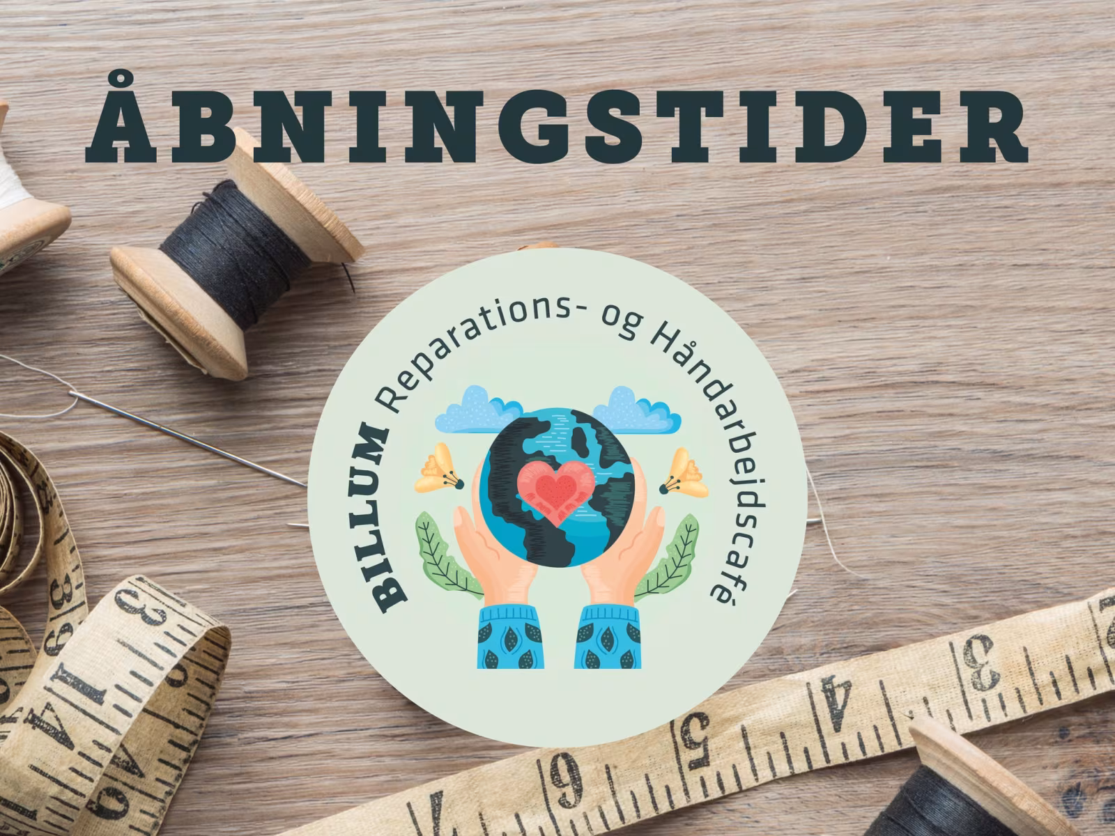 Åbent i Billum Reparations- og Håndarbejdscafe